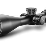 rifle scope with red/green lighted recticle