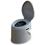 Playberg  Gray Touchless Flush Portable Toilet